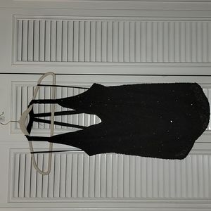 100% Silk Beaded Haute Hippie Top